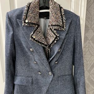 Veronica Beard jacket and Dickey